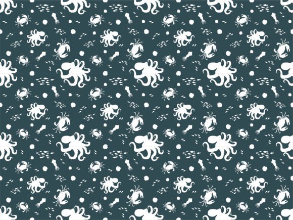 Download Animal Watercolor Sea Underwater Pattern - Premium Resources