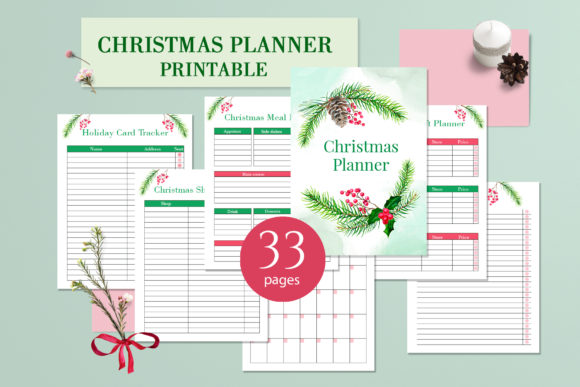 Download Christmas Printable Planner PDF - Christmas printable Collection