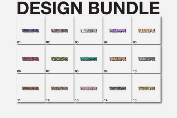Download Sublimation Thankful SVG Bundle - Thankful Collection